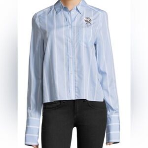EQUIPMENT Huntley Striped Shirt Small